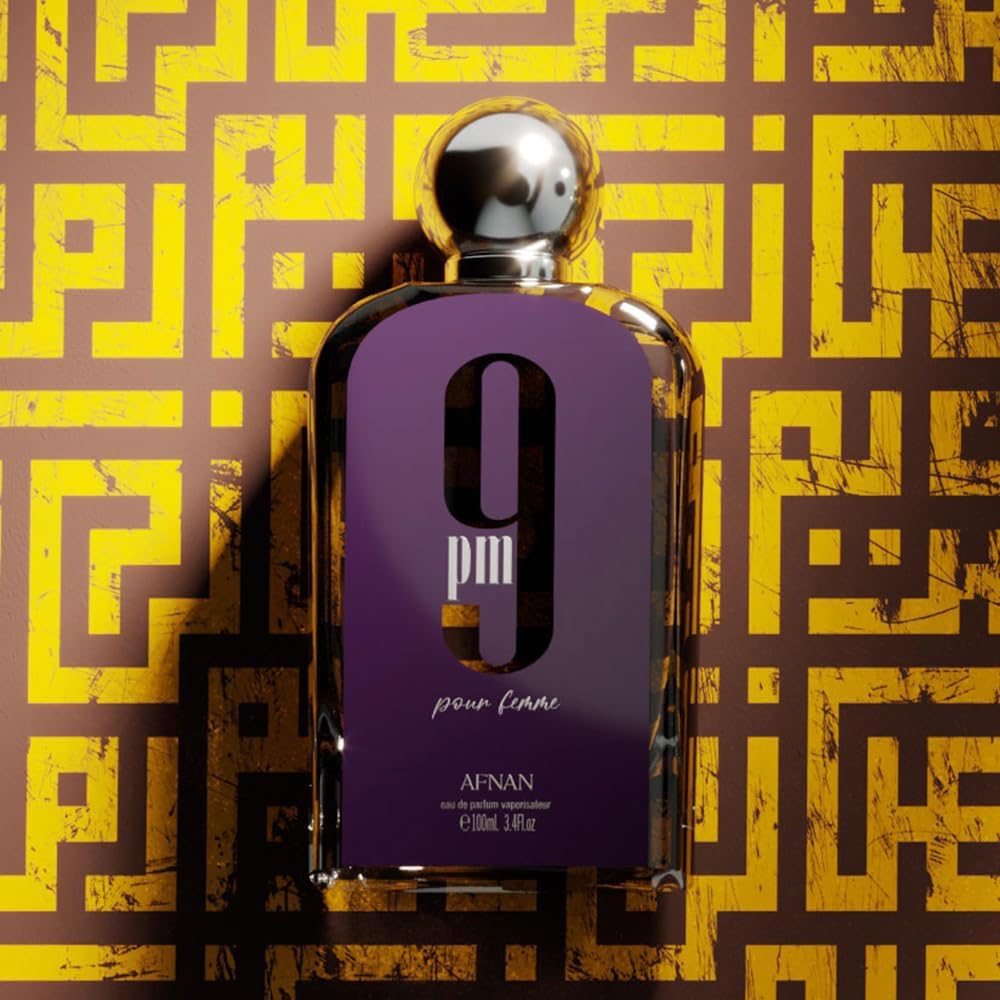 Afnan 9 PM Pour Femme – Eau de Parfum 3.4 oz