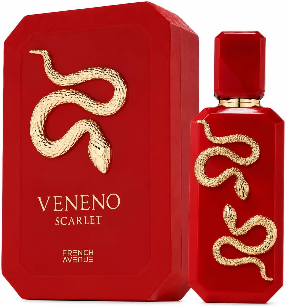 French Avenue Veneno Scarlet EDP For Women and Men 3.4 Fl Oz/100ml
