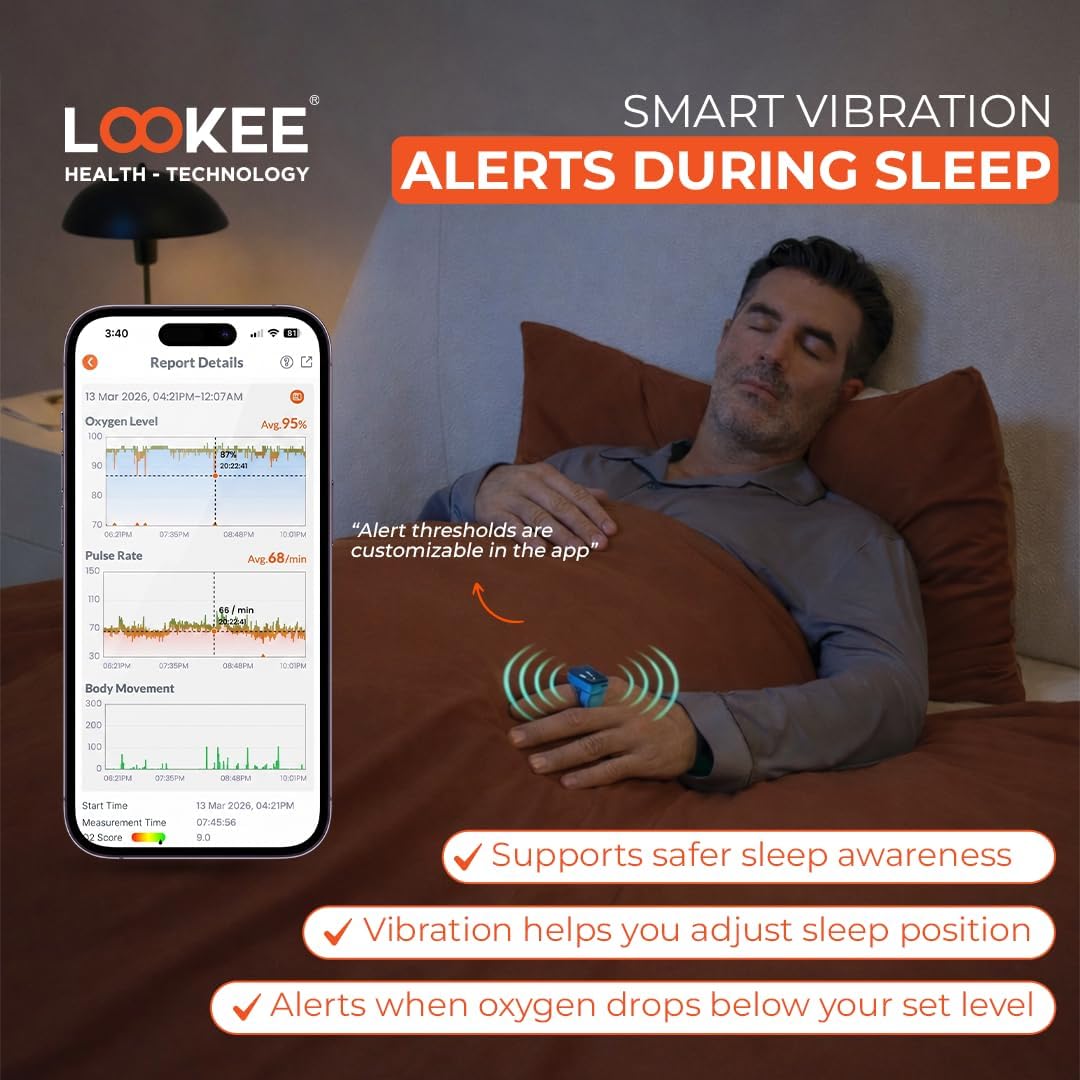 LOOKEE RING PRO SLEEP OXYGEN MONITOR