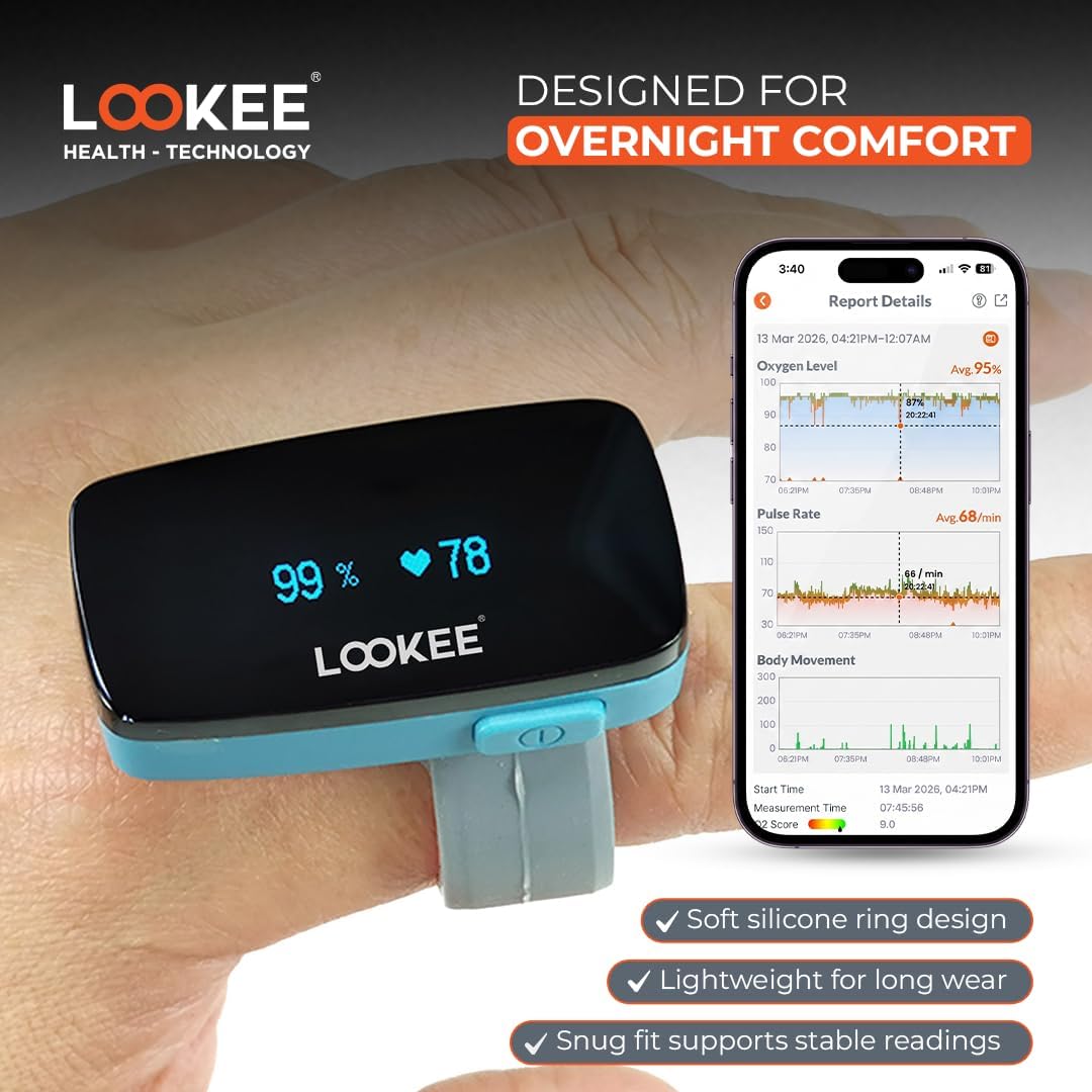 LOOKEE RING PRO SLEEP OXYGEN MONITOR