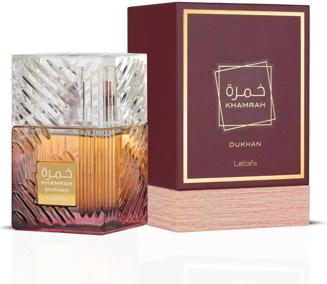 Lattafa Khamrah Dukhan – Eau de Parfum (Unisex, 3.4 oz)