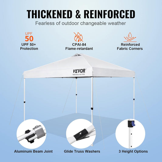 Pop-Up Canopy Tent – 10 x 10 ft!