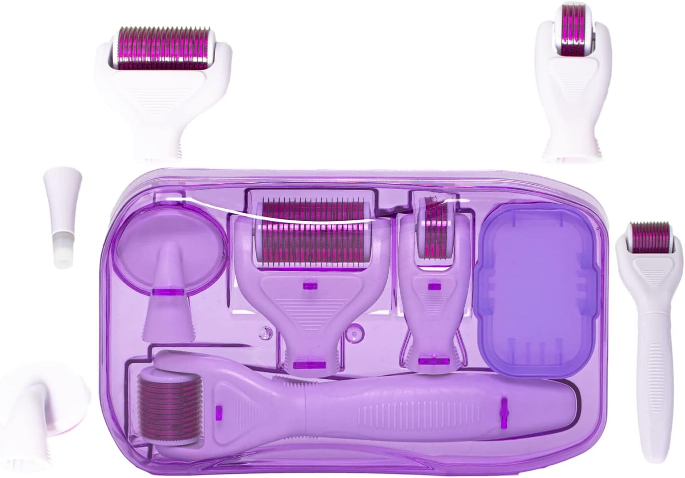 6‑in‑1 DermaRoller for Face &amp; Body – Micro Needle Set