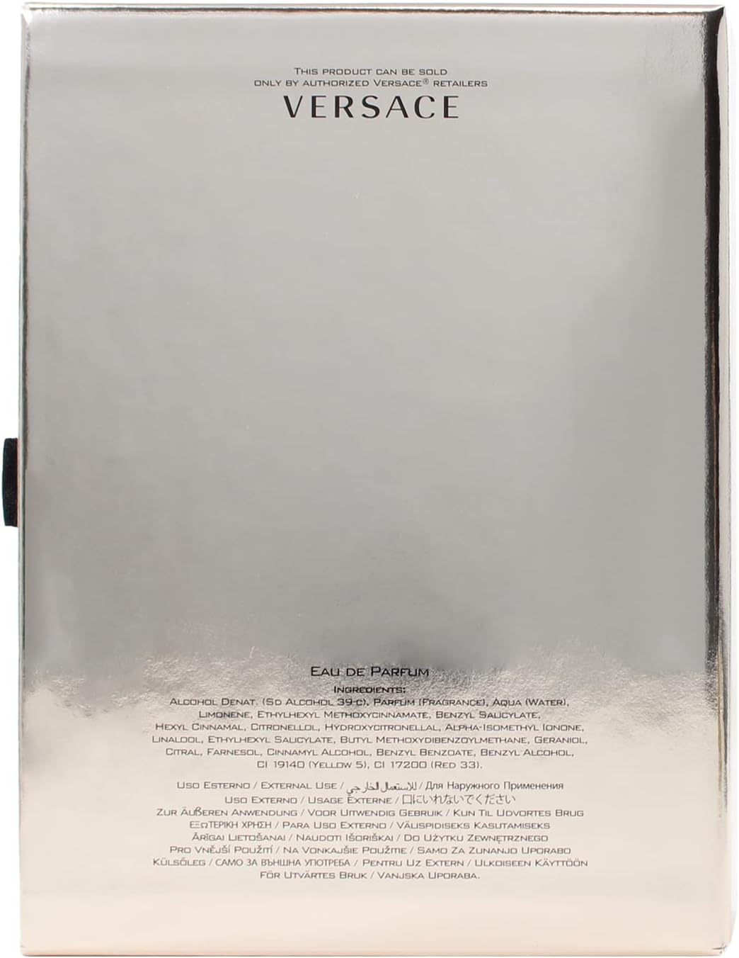 Versace Eros Eau de Parfum for Women – 3.4 oz