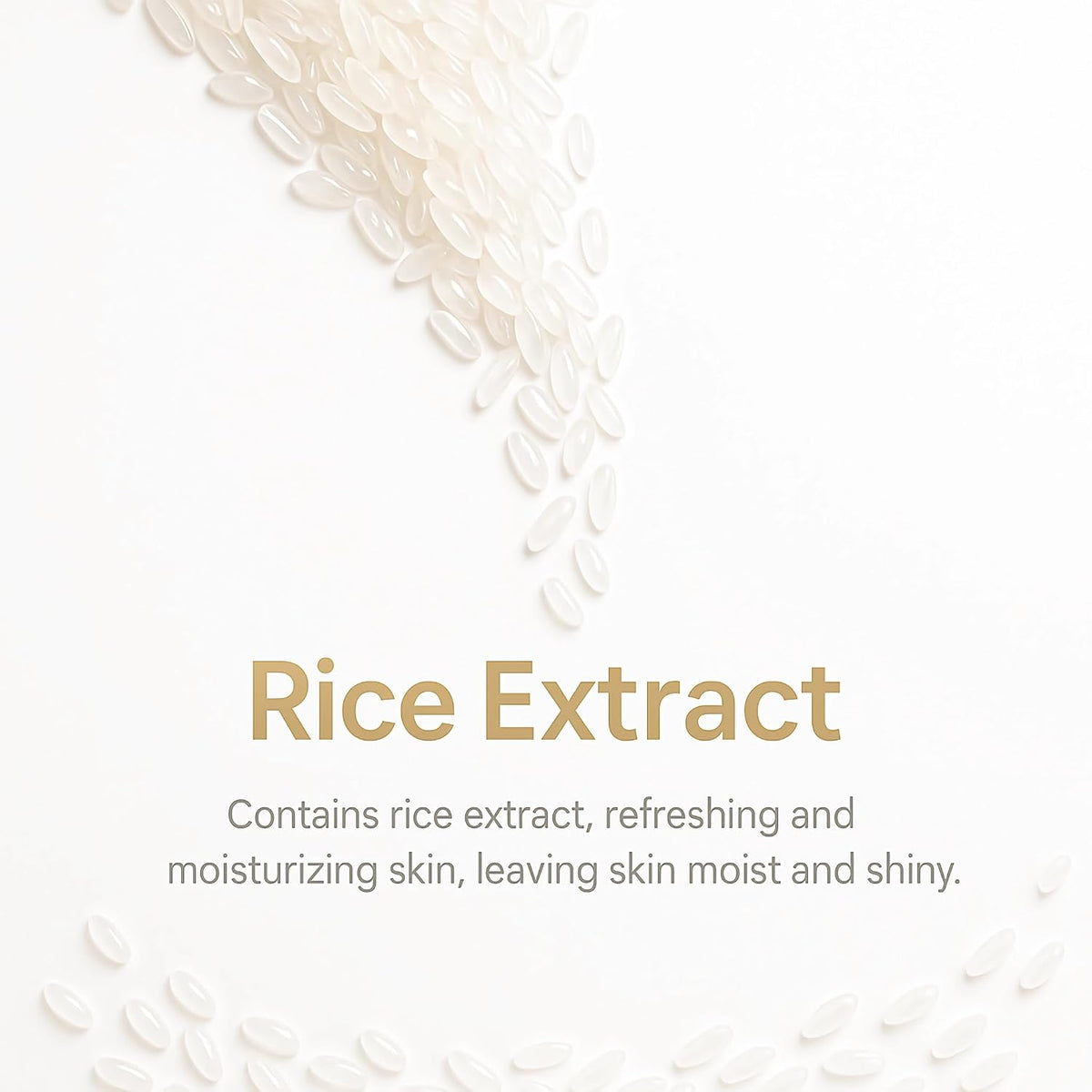 Rice Skin Care Set – 6‑Piece Glow Kit (Rice Extract)