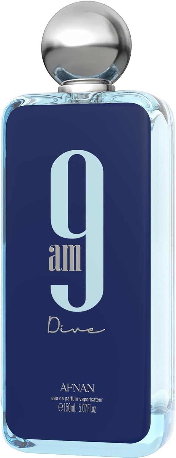 Afnan 9 AM Dive – Unisex Eau de Parfum 3.4 oz