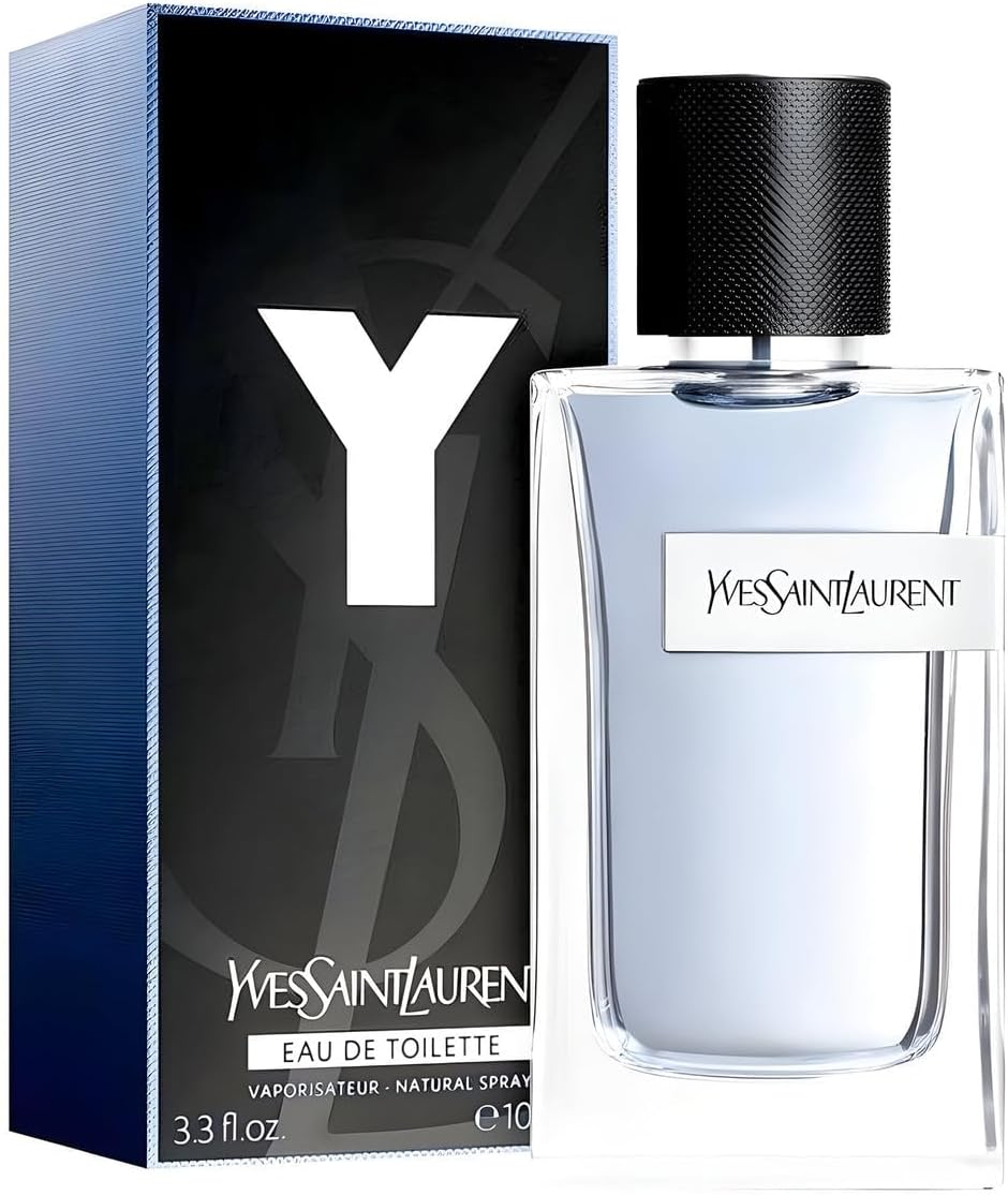 YVES SAINT LAURENT Y Eau De Toilette for Men, 100 ml/3.3 fl oz