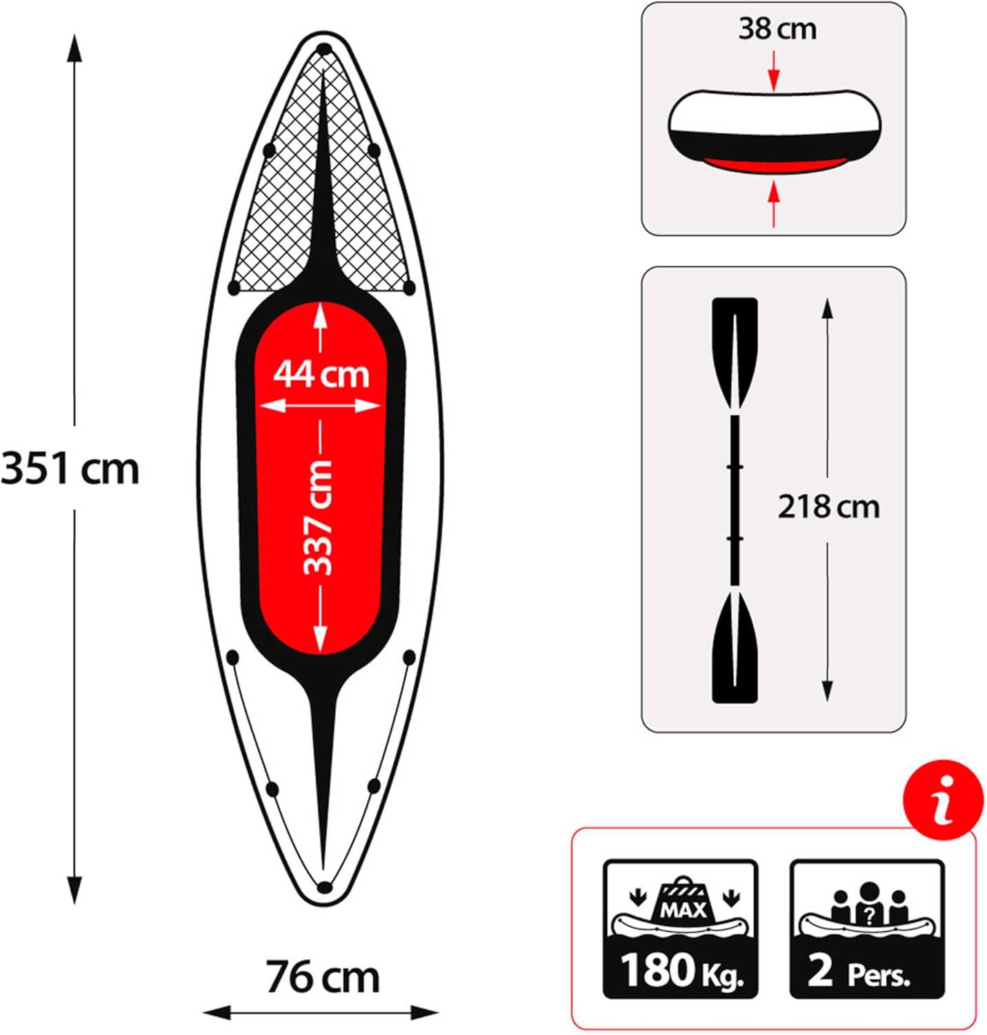 Intex Challenger K2 Kayak