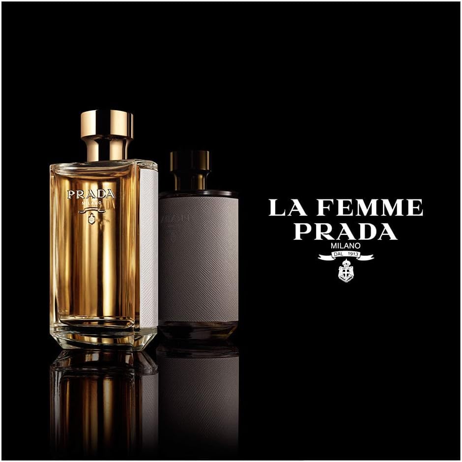 Prada La Femme Eau De Parfum Spray for Women, 3.4 Fl Oz