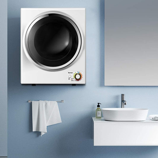 110V Electric Portable Clothes Stainless Steel Tub Laundry Dryer