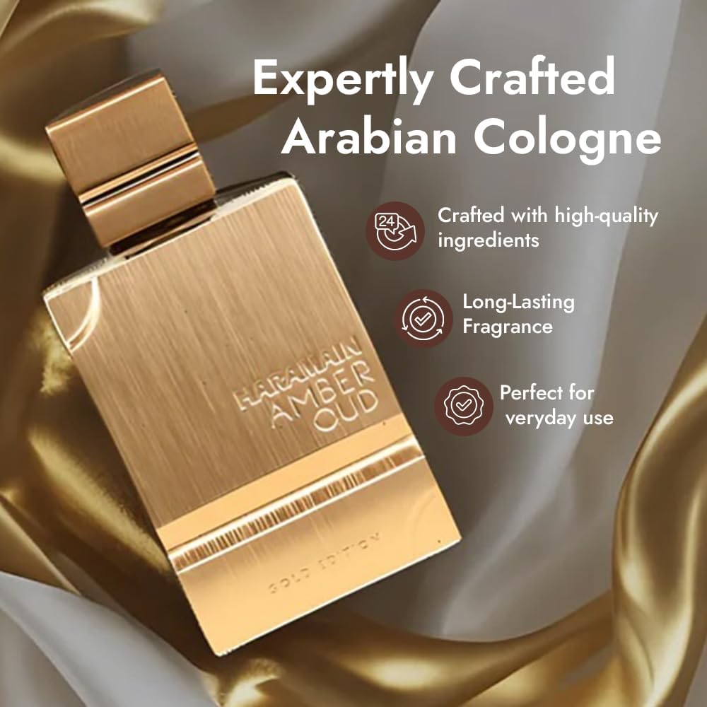 Al Haramain Amber Oud Gold Edition for Unisex Eau de Parfum Spray 100 ml