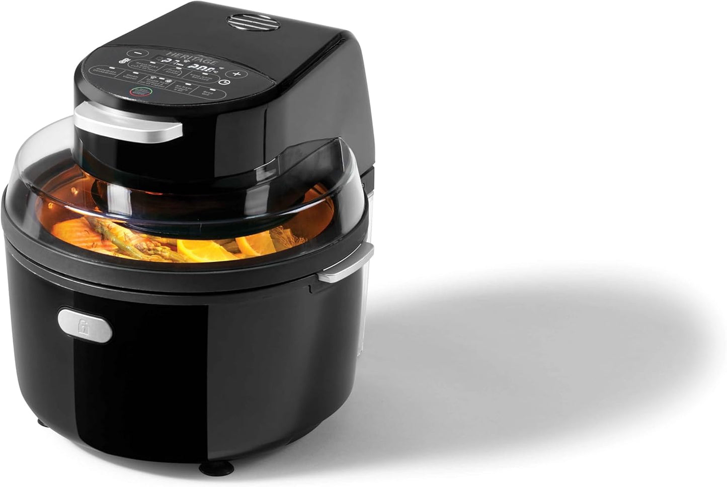 Heritage Electric Digital 6‑in‑1 Steam Air Fryer – 4.3L