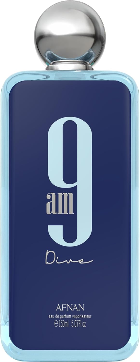 Afnan 9 AM Dive – Unisex Eau de Parfum 3.4 oz