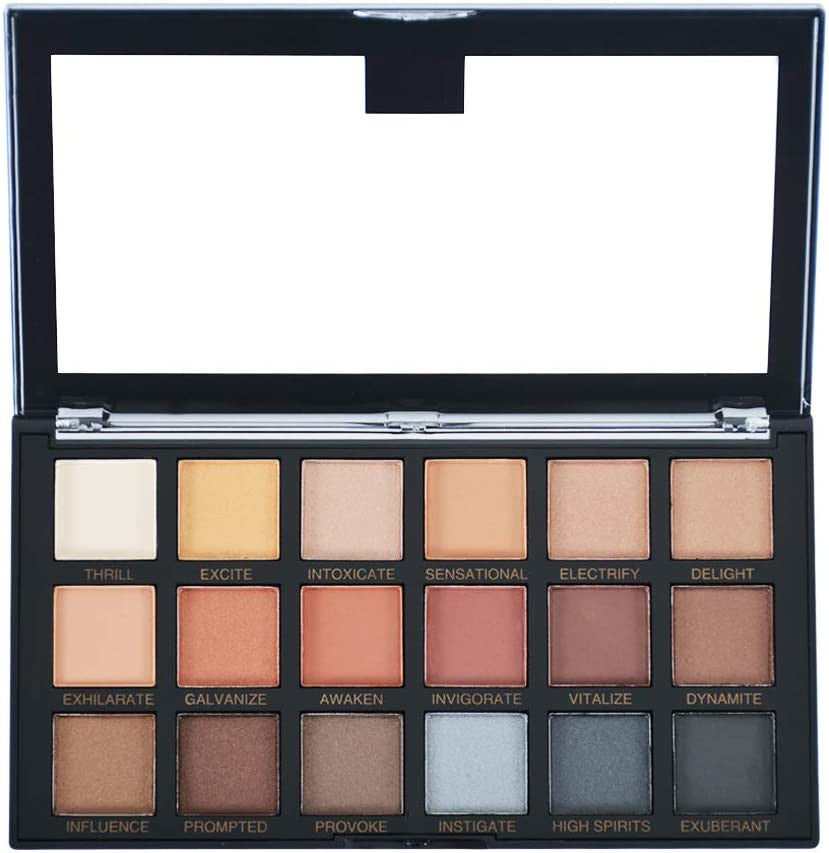 OBLHER B – 18‑Color Professional Eyeshadow Palette (19.8g)