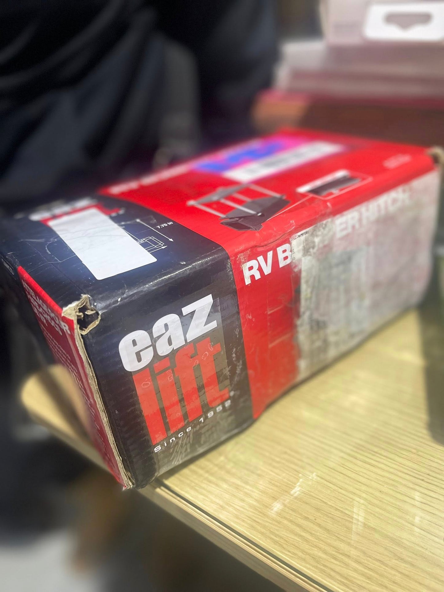 Eaz-Lift 48473 Square Bumper Hitch Adapter for 2″ Receiver