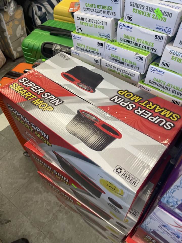 Spin Mop & Bucket with Wringer Set