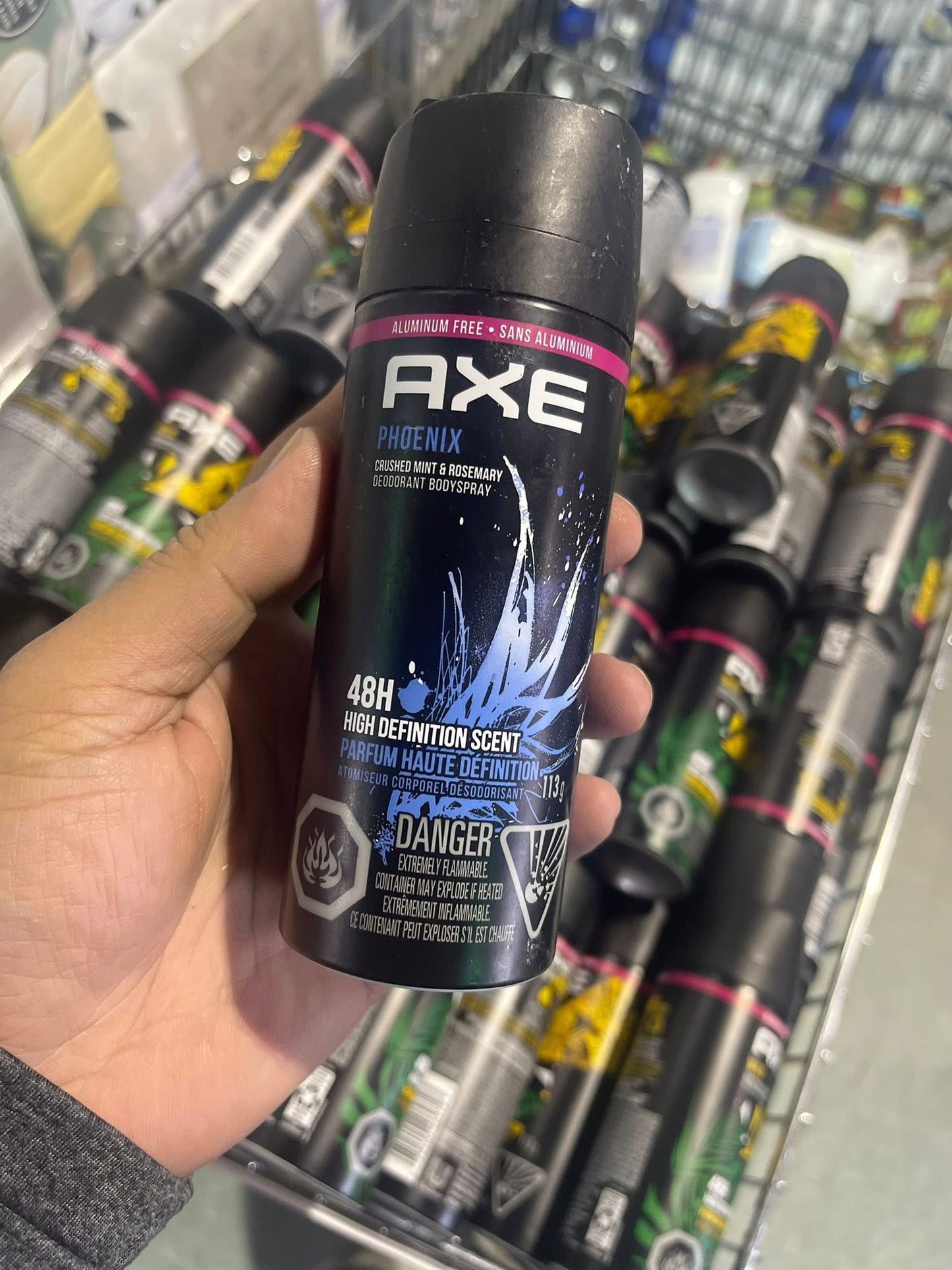 AXE Wild Jungle Pine & Clove Leaf Deodorant Body Spray for Men