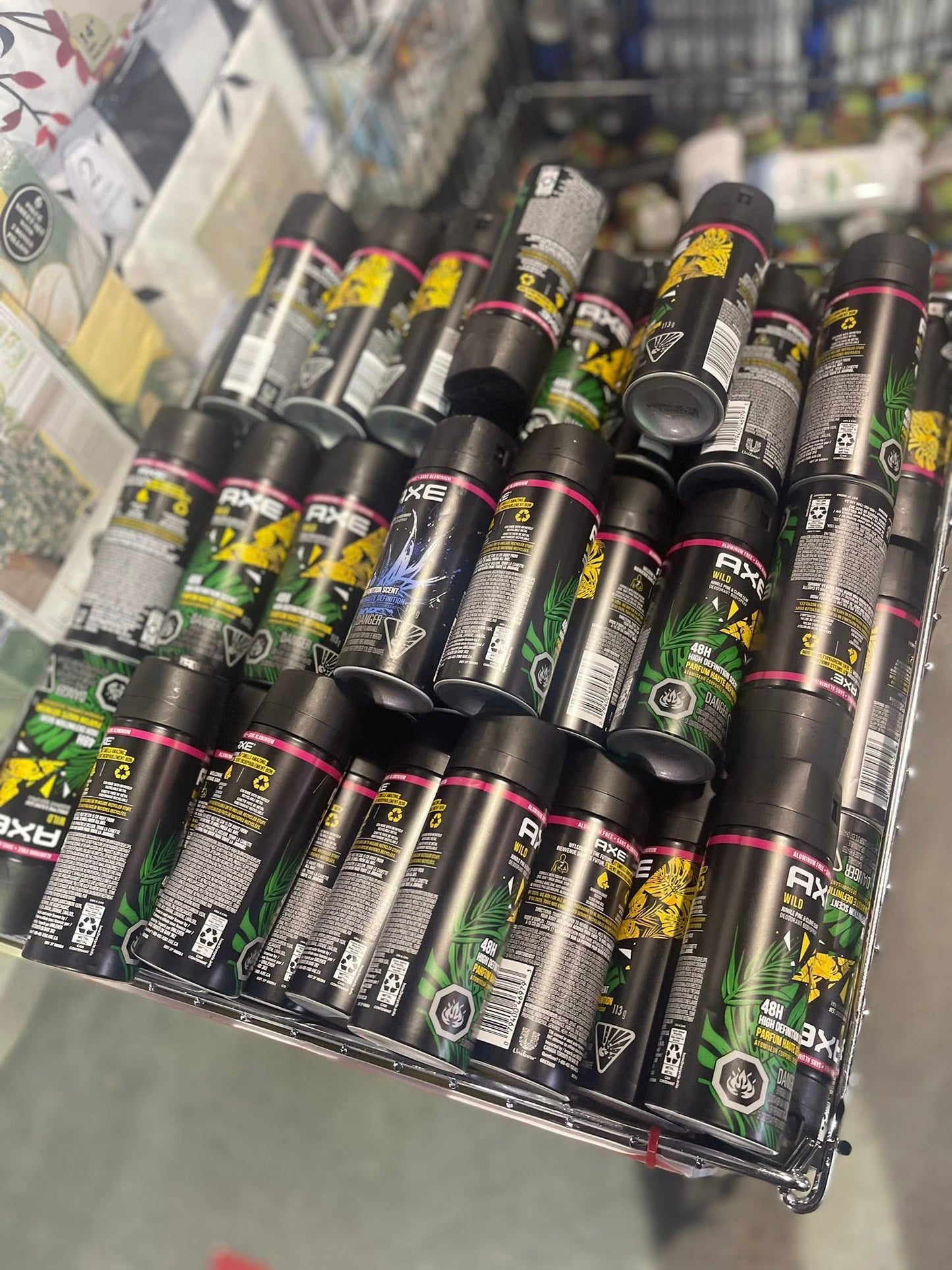 AXE Wild Jungle Pine & Clove Leaf Deodorant Body Spray for Men