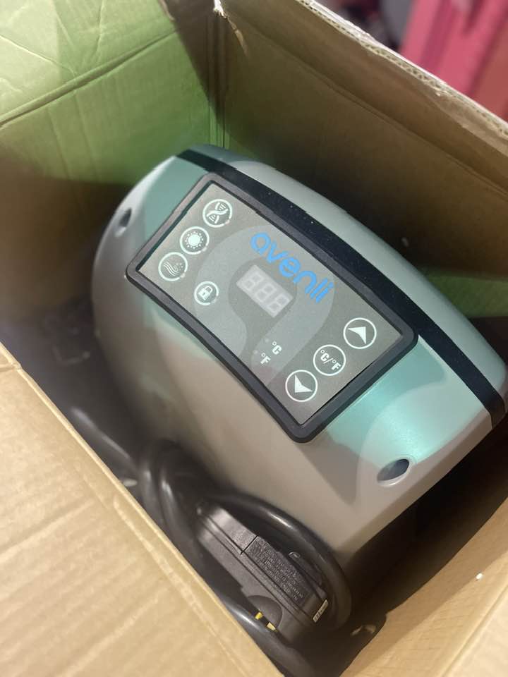 Avenli AV1000SP Inflatable Personal Electric Spa Pump