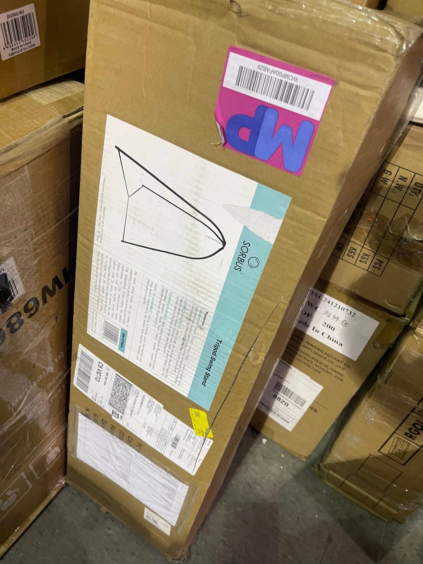 Sorbus Heavy‑Duty Tripod Hanging Chair Stand