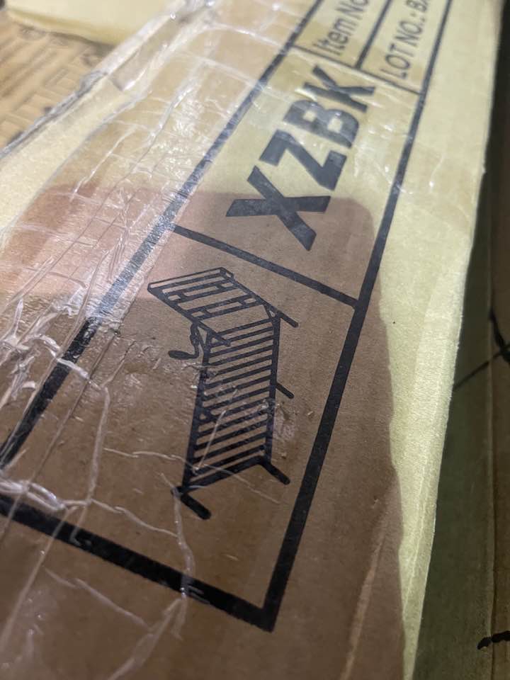 Full‑Size Bed Frame – Black w/ LED Storage Headboard Shelf