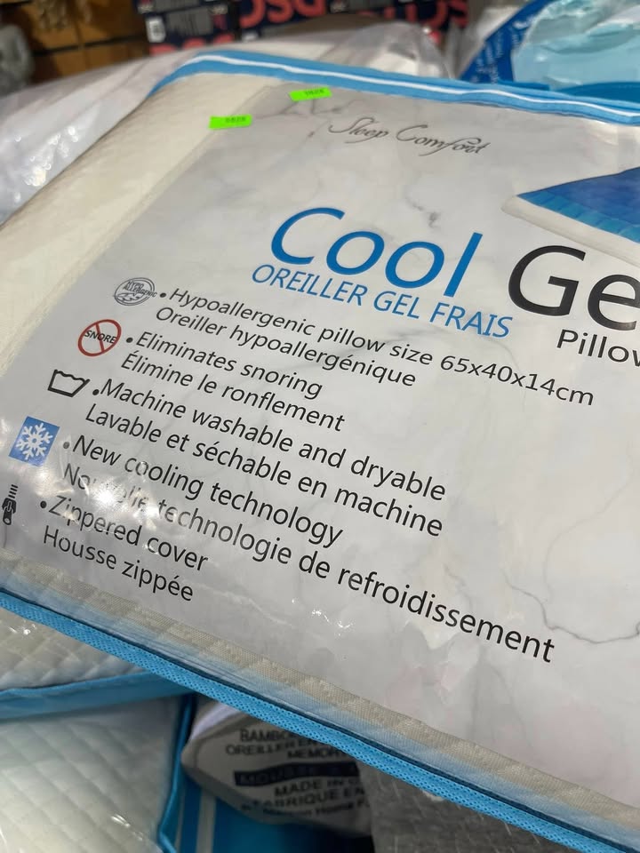 QUEEN SIZE- (SLEEP COMFORT COOL GEL)- MEDIUM FIRM- MEMORY FOAM P