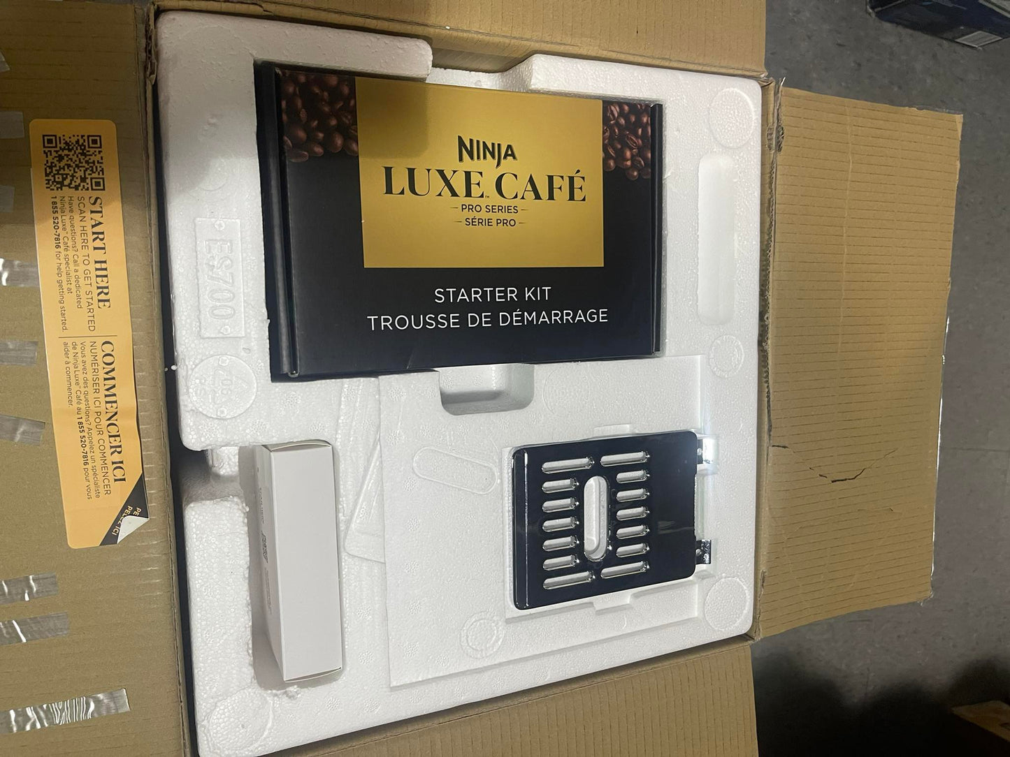 Ninja Luxe Café Pro Series 4‑in‑1 Espresso Machine – Black/Stainless Steel