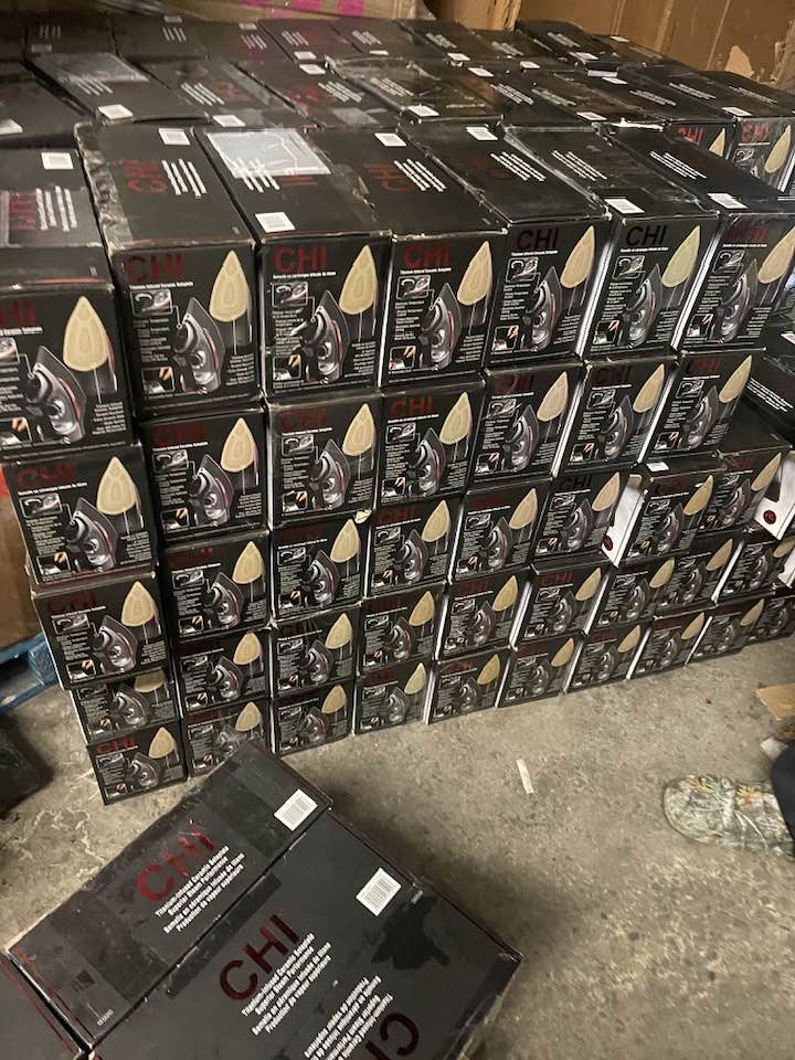 Brand New CHI Iron with Retractable Cord