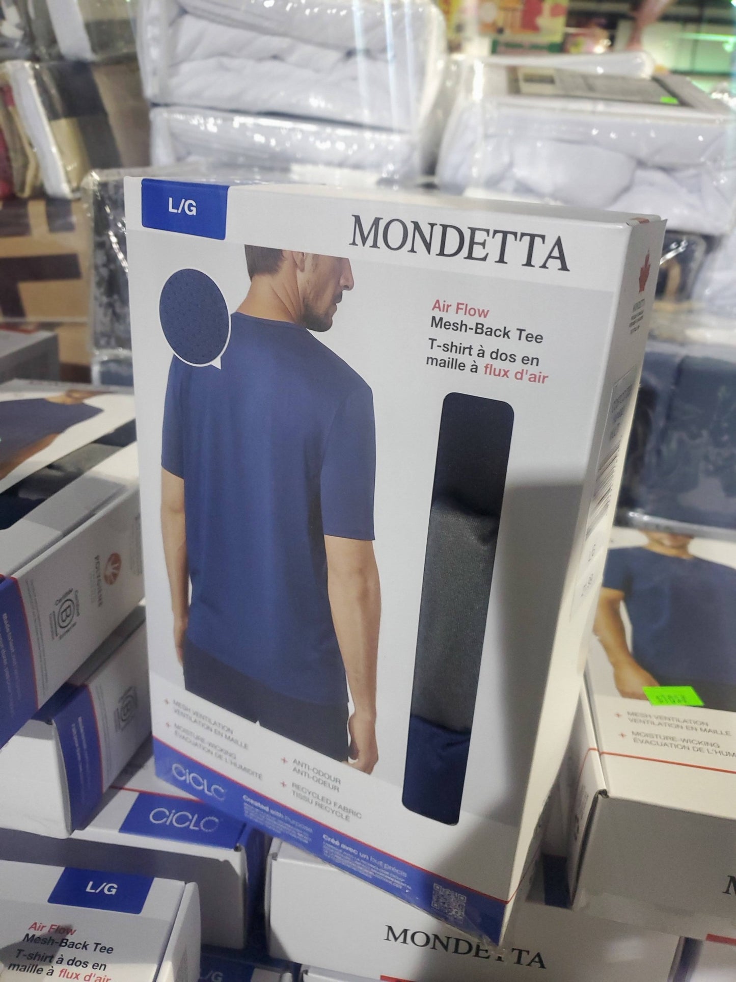 Mondetta Men’s Mesh Back T‑Shirt – 3‑Pack