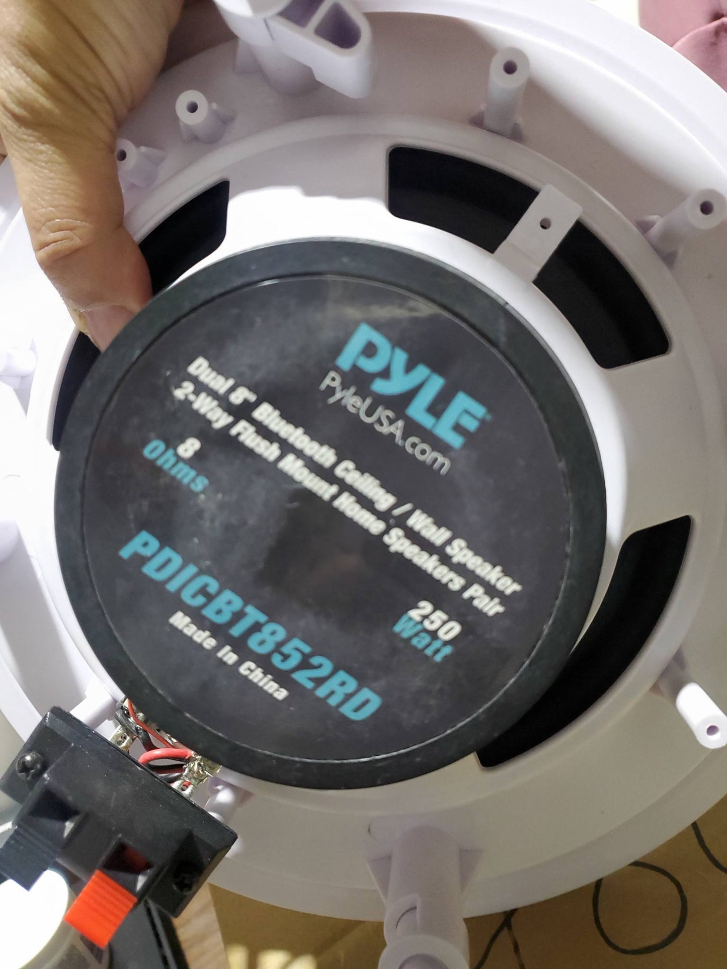 Pyle 8” Bluetooth Ceiling / Wall Mount Speakers (Pair)