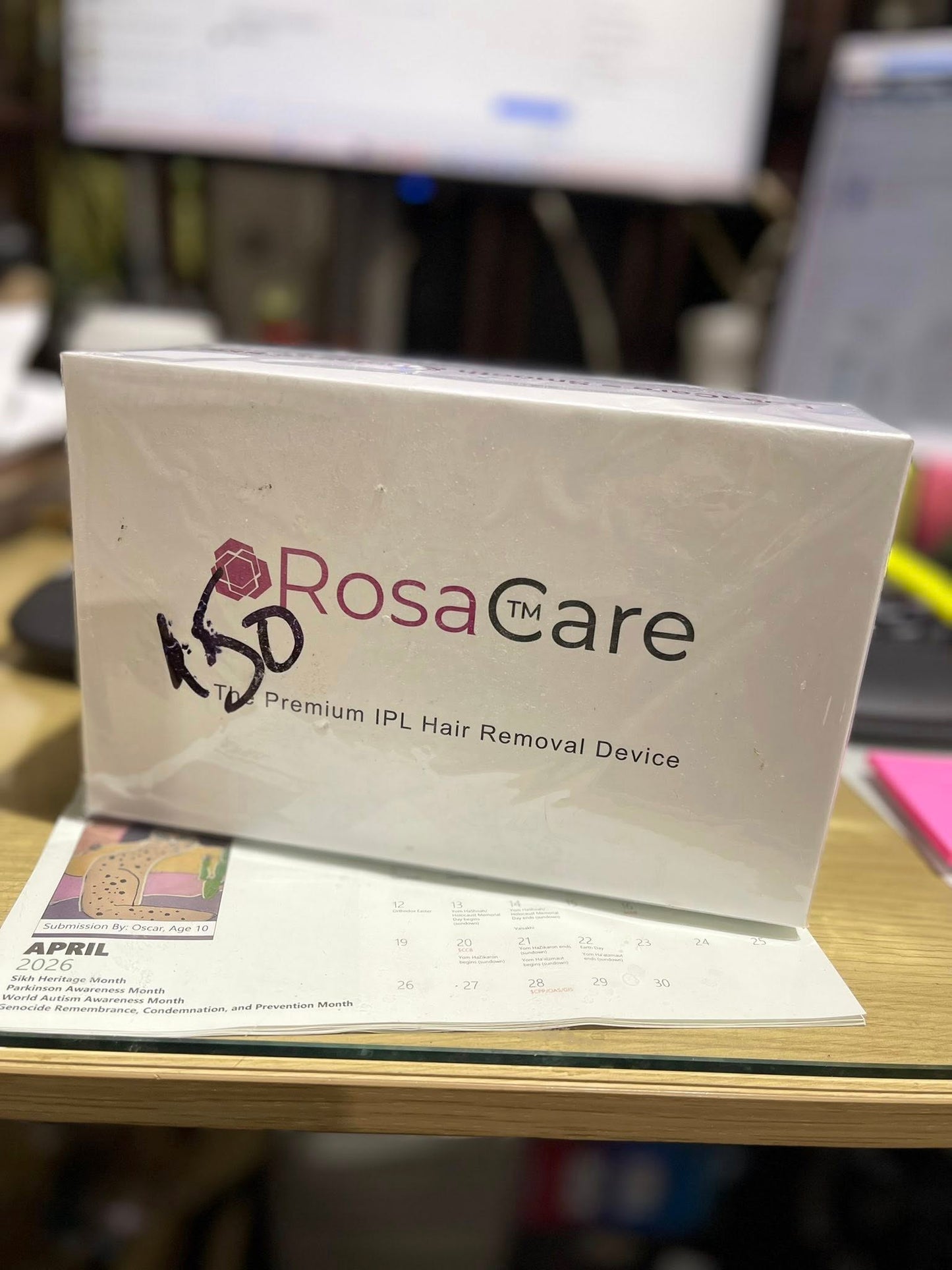 RosaCare Laser Hair Removal Handset