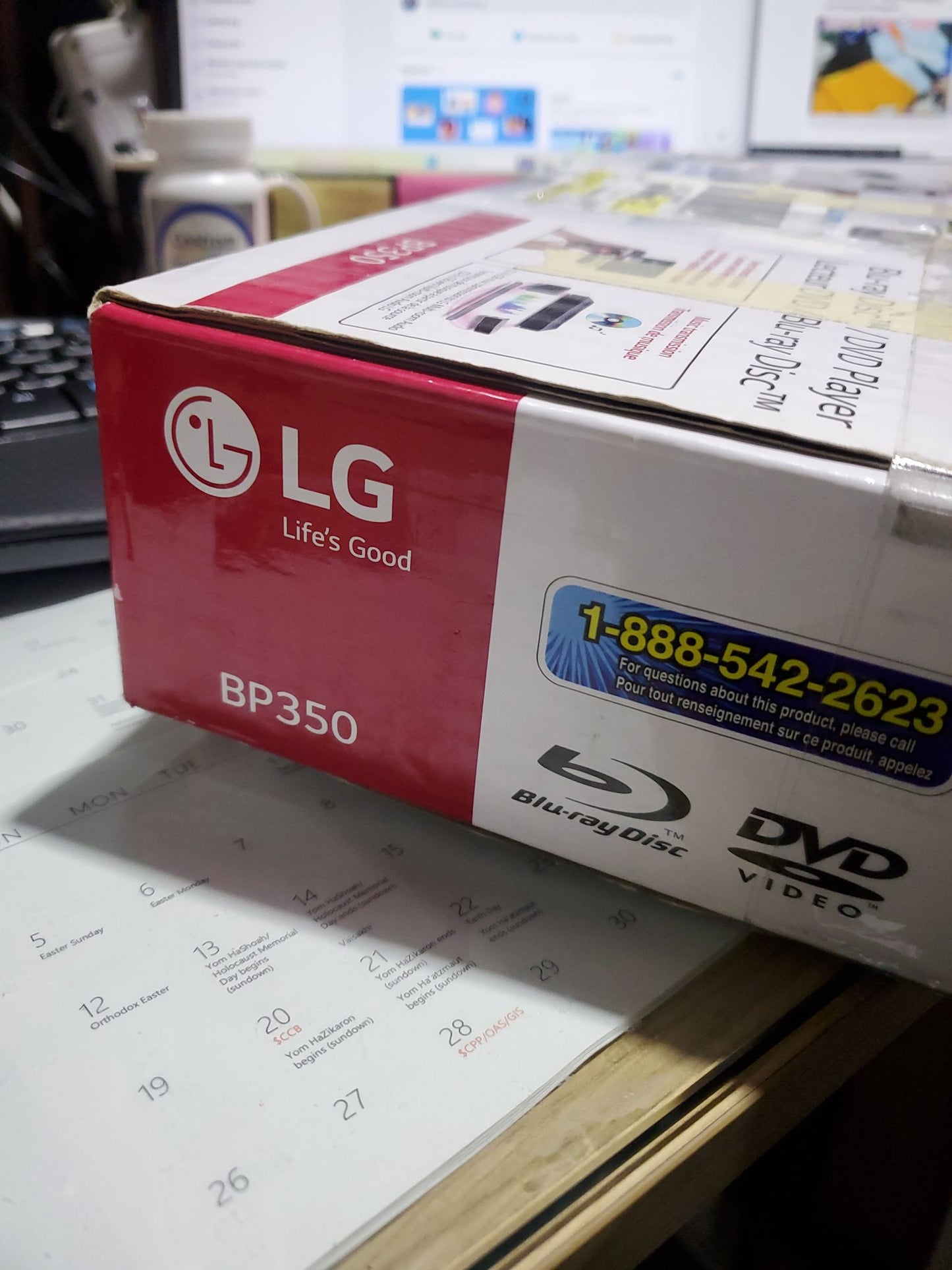 LG BP350 Blu‑ray Disc & DVD Player