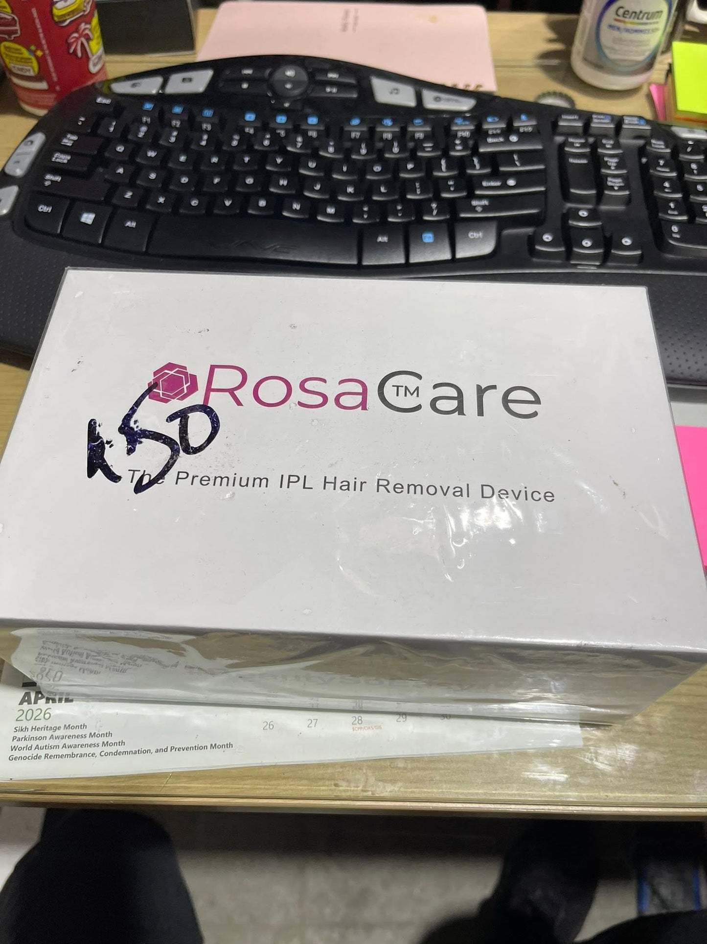 RosaCare Laser Hair Removal Handset