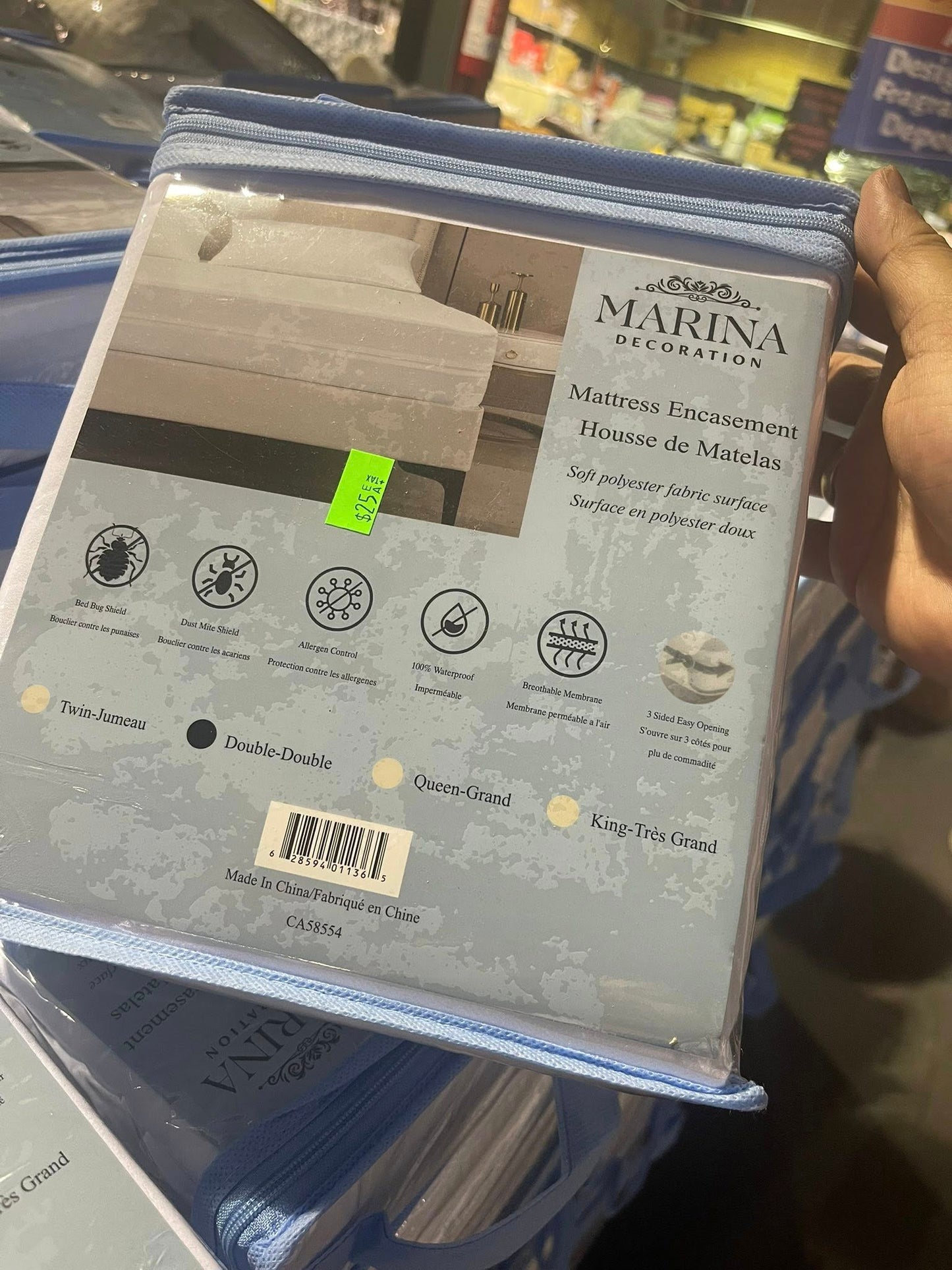 Marina Decoration Premium 100% Waterproof Bed Bug Proof Encasement – A;ll sizes available