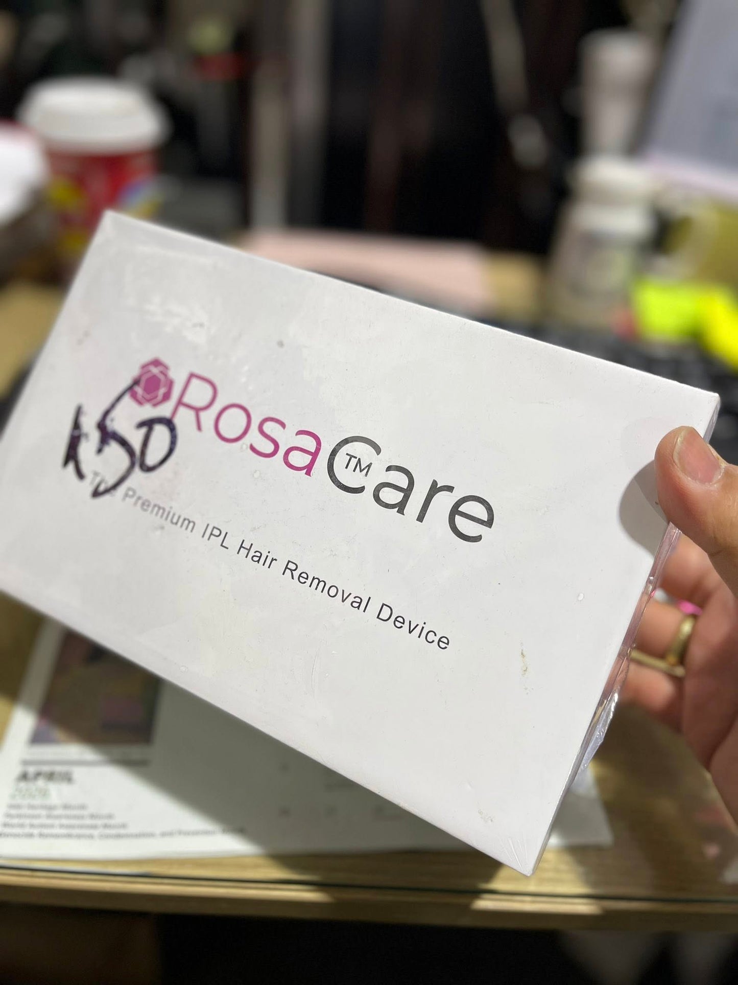 RosaCare Laser Hair Removal Handset
