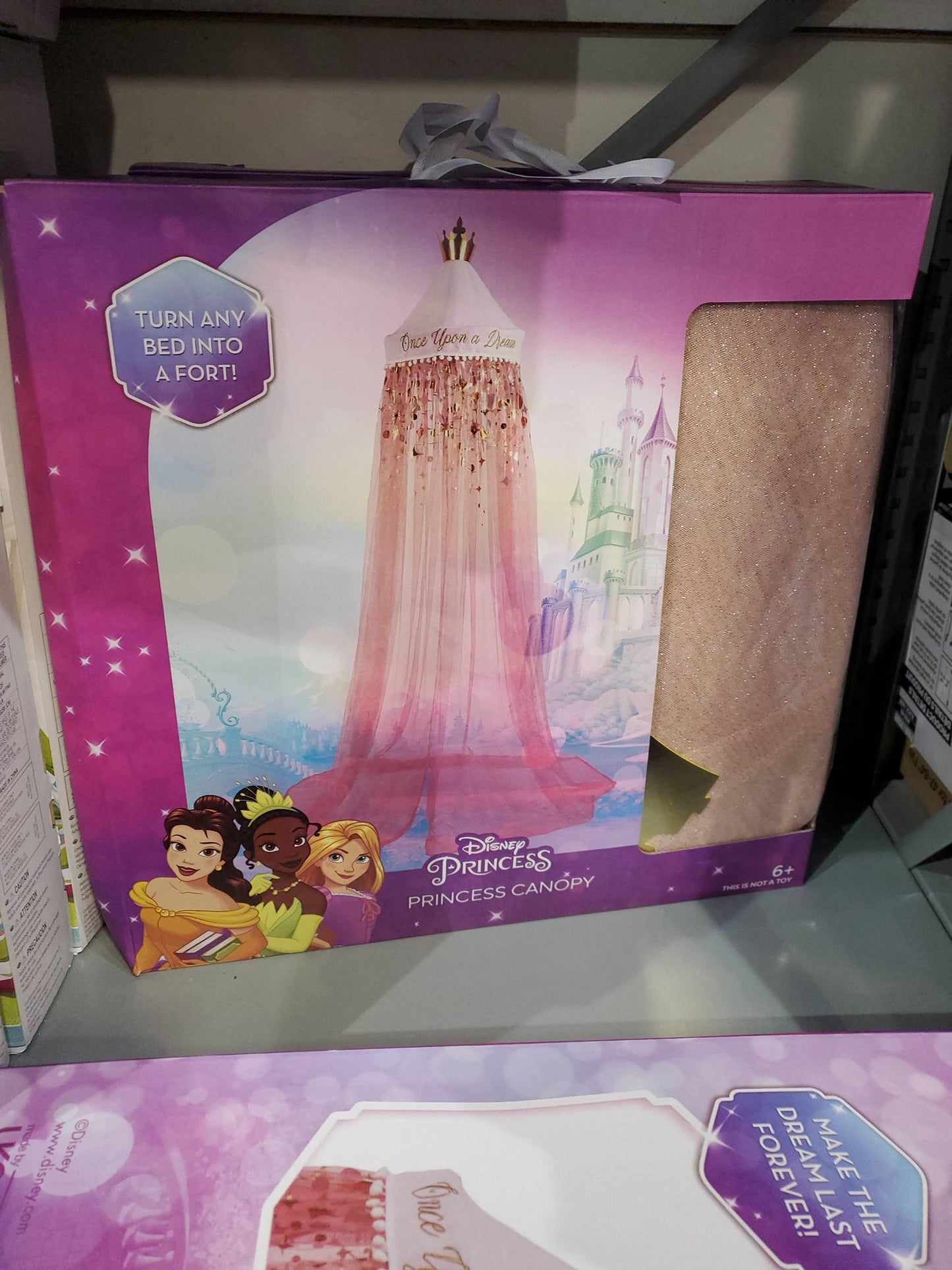 Disney Princess Kids Bed Canopy Curtains