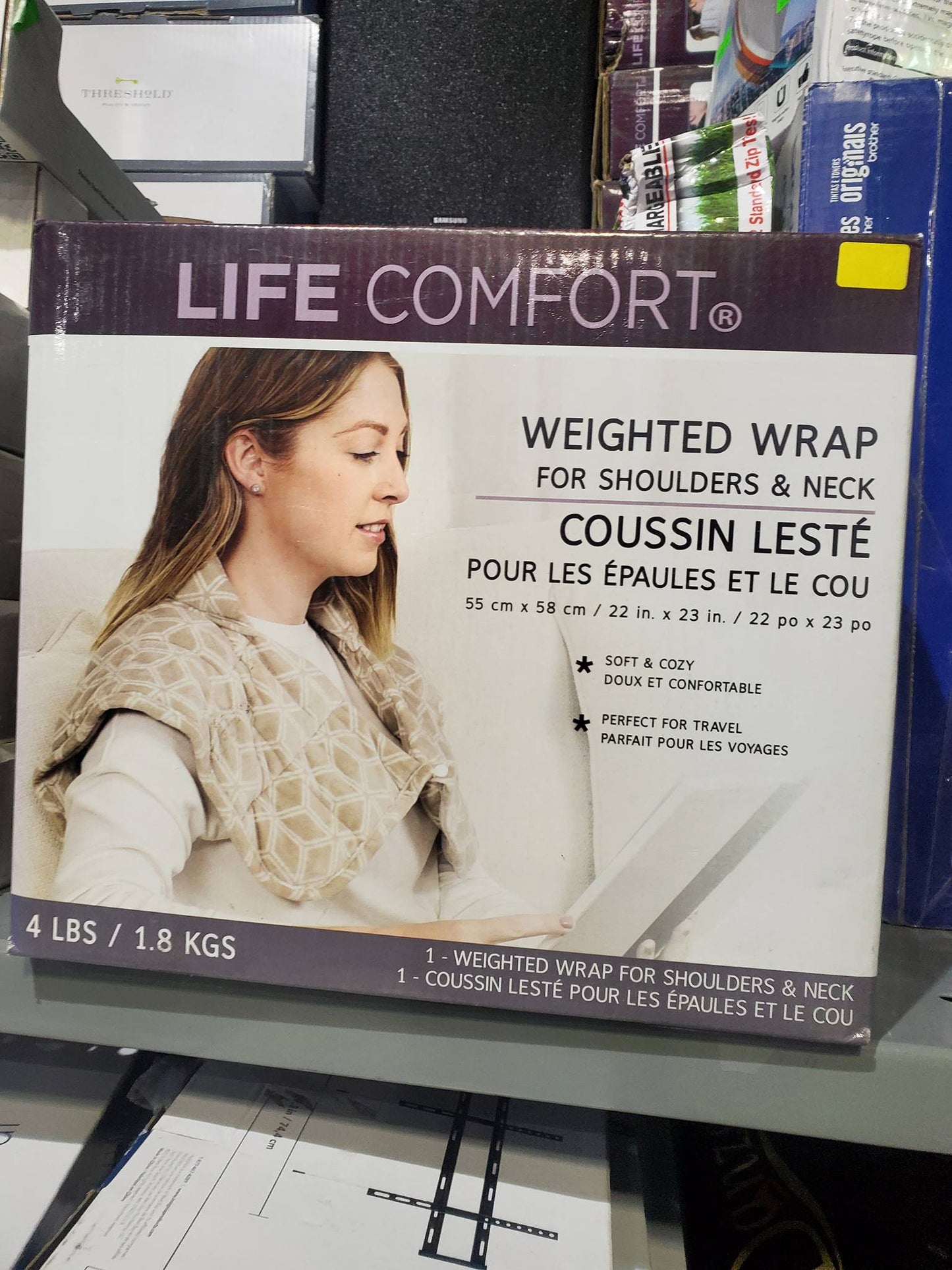 Life Comfort Weighted Wrap – Shoulders &amp; Neck