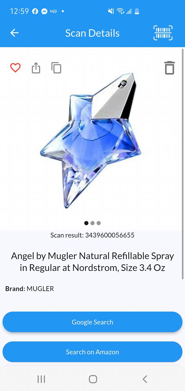 Mugler Angel – Eau de Parfum for Women (100 ml)