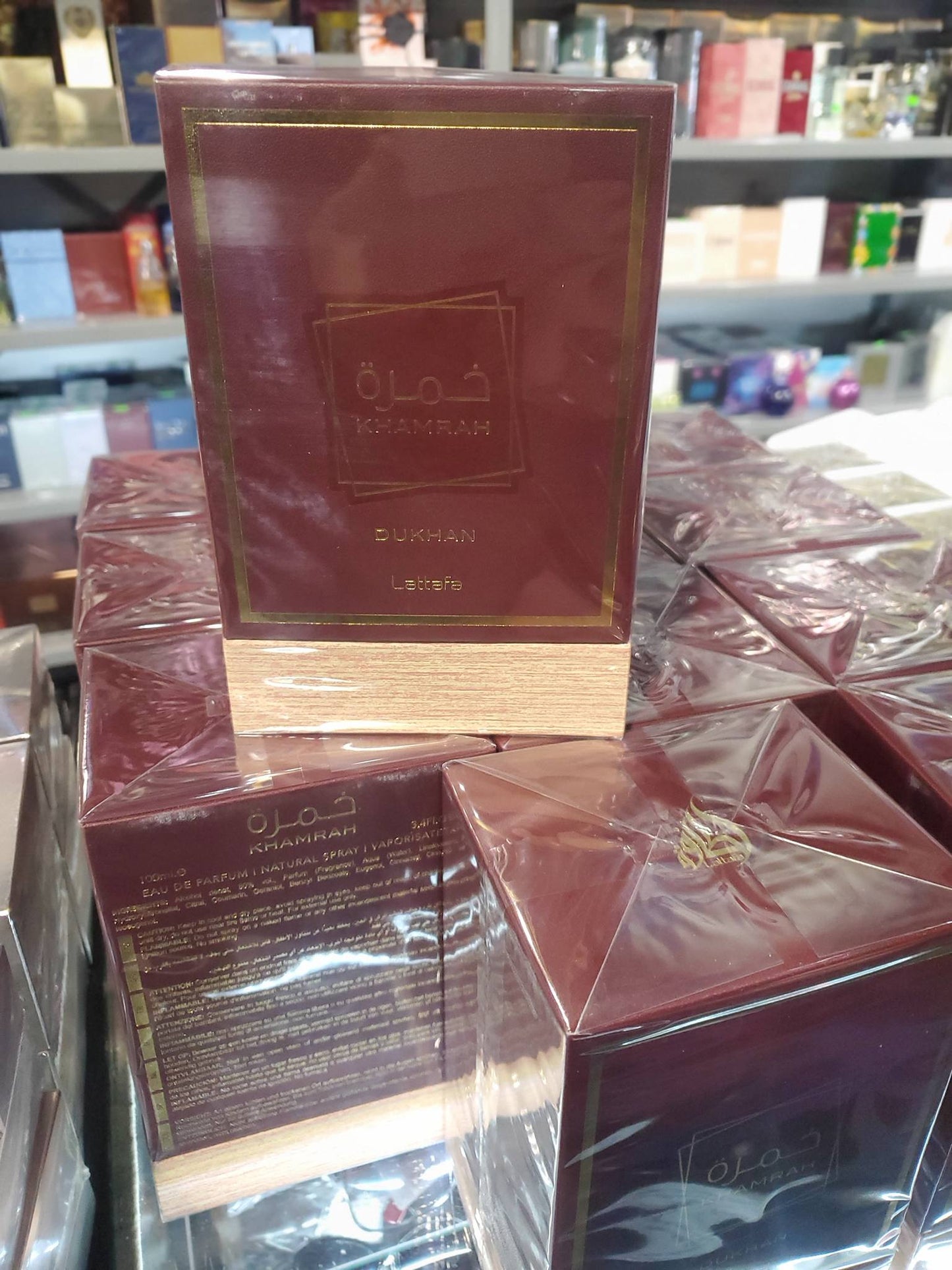 Lattafa Khamrah Dukhan – Eau de Parfum (Unisex, 3.4 oz)