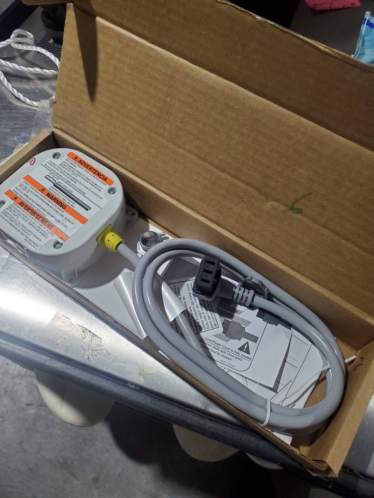Bosch Dishwasher Power Cord with Junction Box Accessory