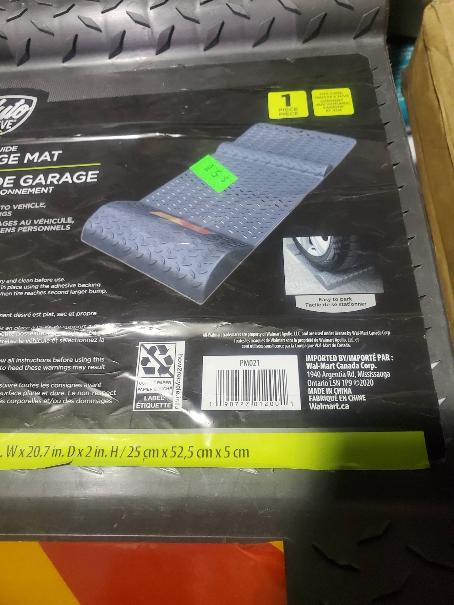 Auto Drive Parking Mat – Black (Universal Fit