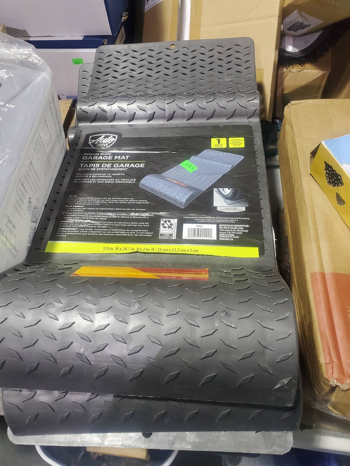 Auto Drive Parking Mat – Black (Universal Fit