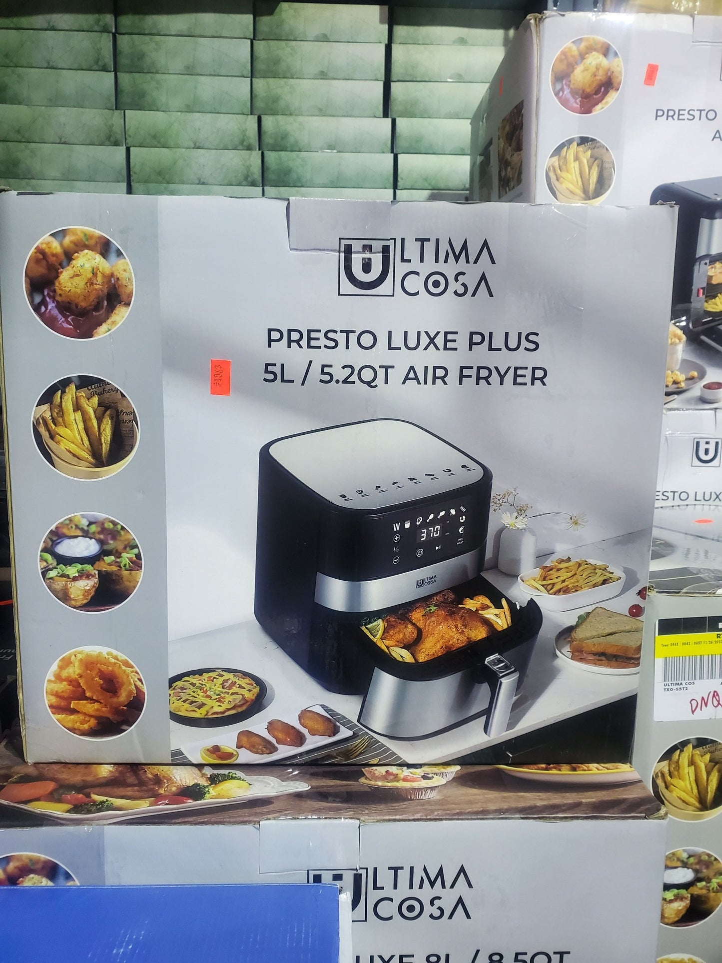 Ultima Cosa Digital Air Fryer – 5L / 5.2QT