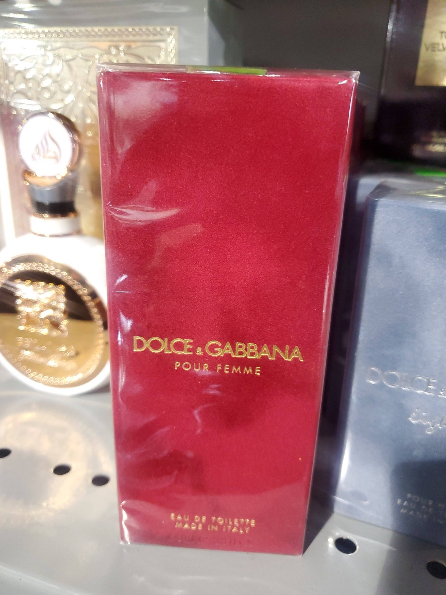 Dolce & Gabbana for Ladies 3.4oz EDT – Classic Red Box