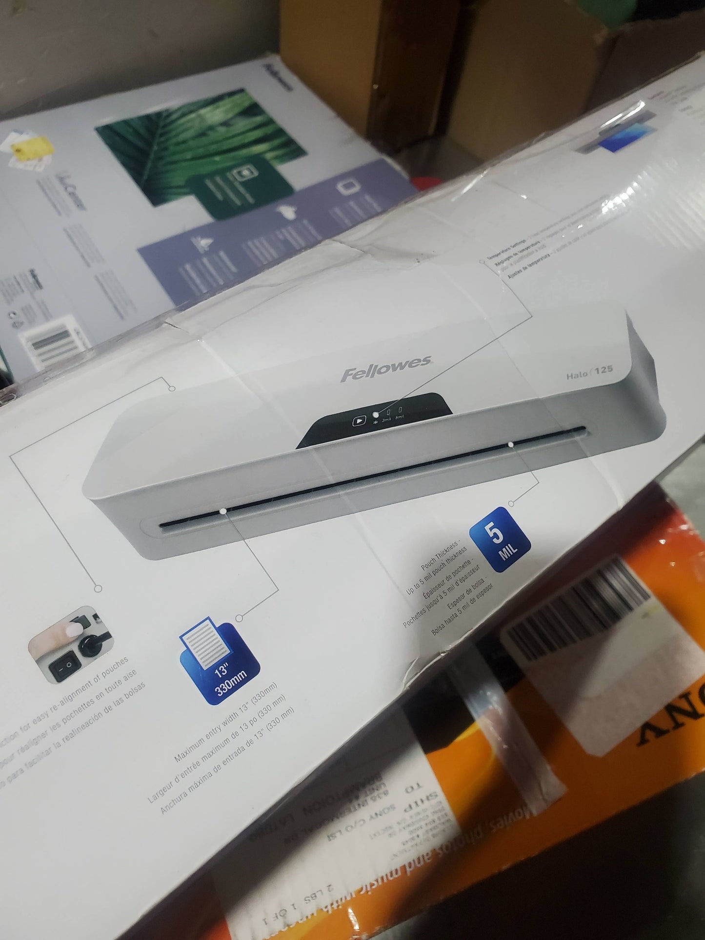 Fellowes Halo 125 Laminator with Pouch Starter Kit