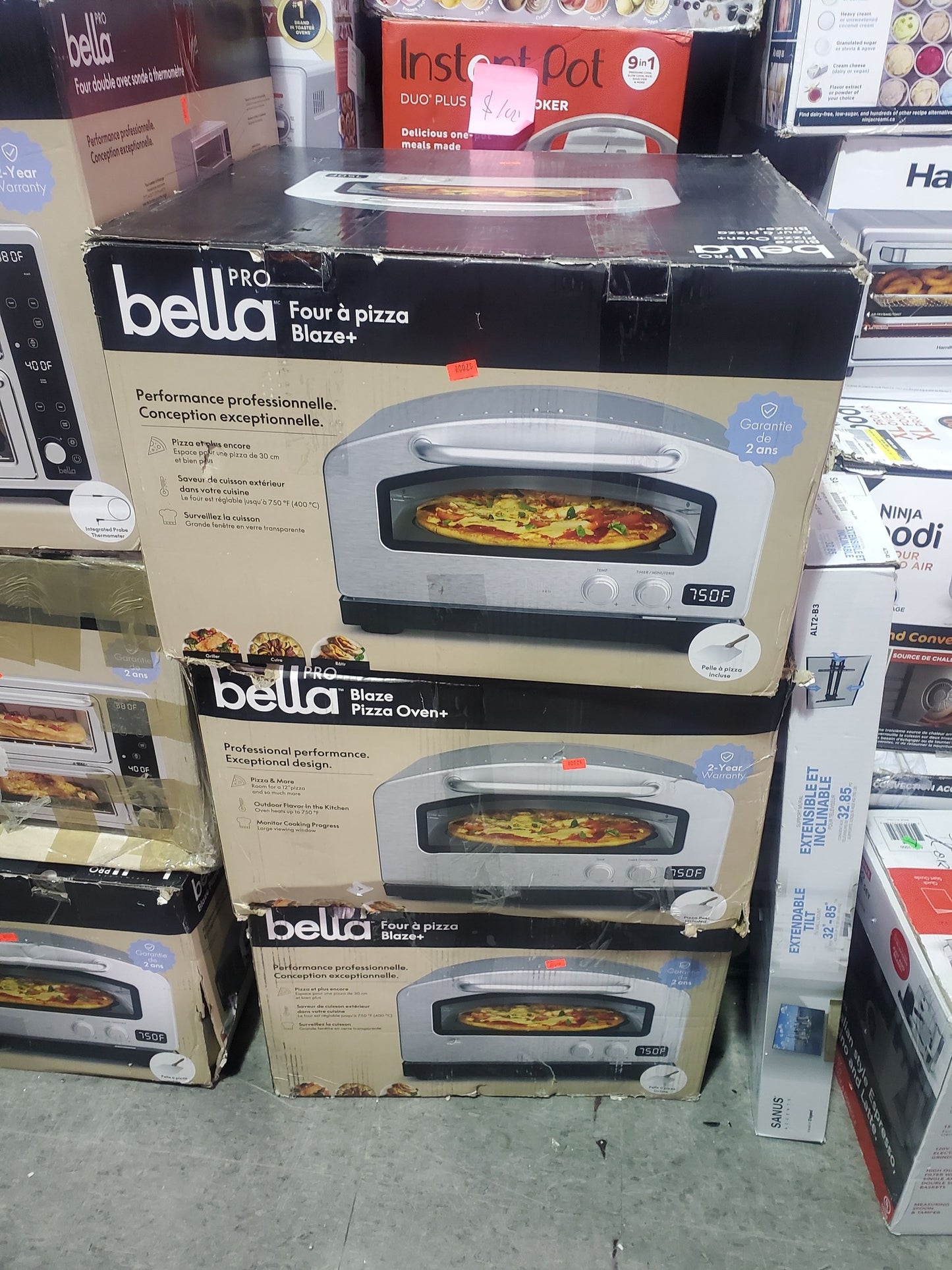 Bella Pro Blaze 12" Pizza Oven – Stainless Steel