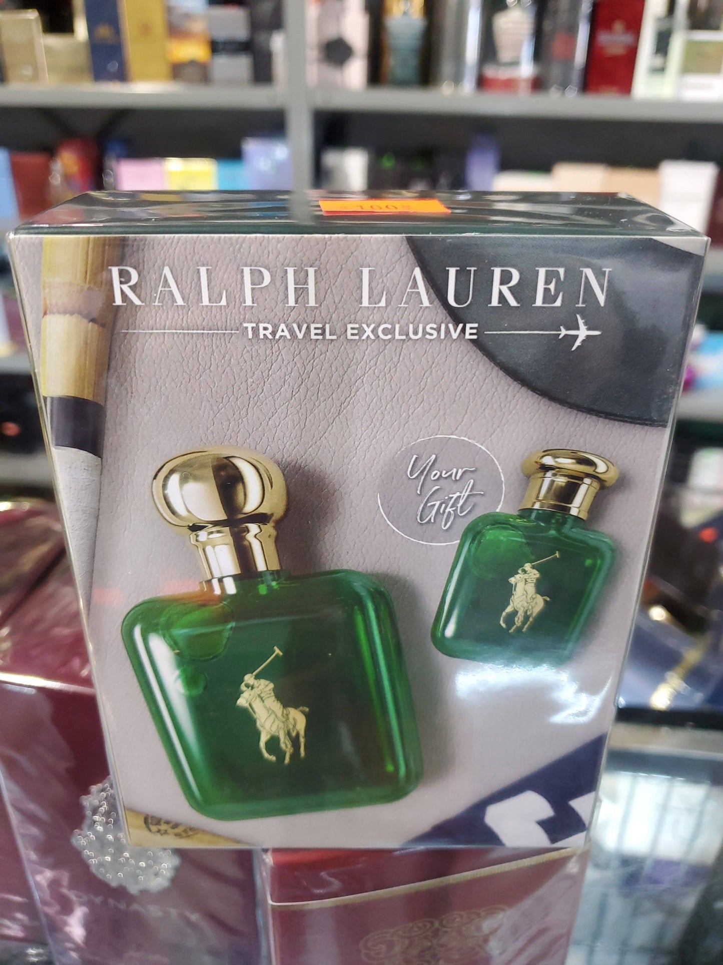 Polo Green by Ralph Lauren for Male - 2 Pc Gift Set 4oz EDT Spray, 0.5oz EDT spray