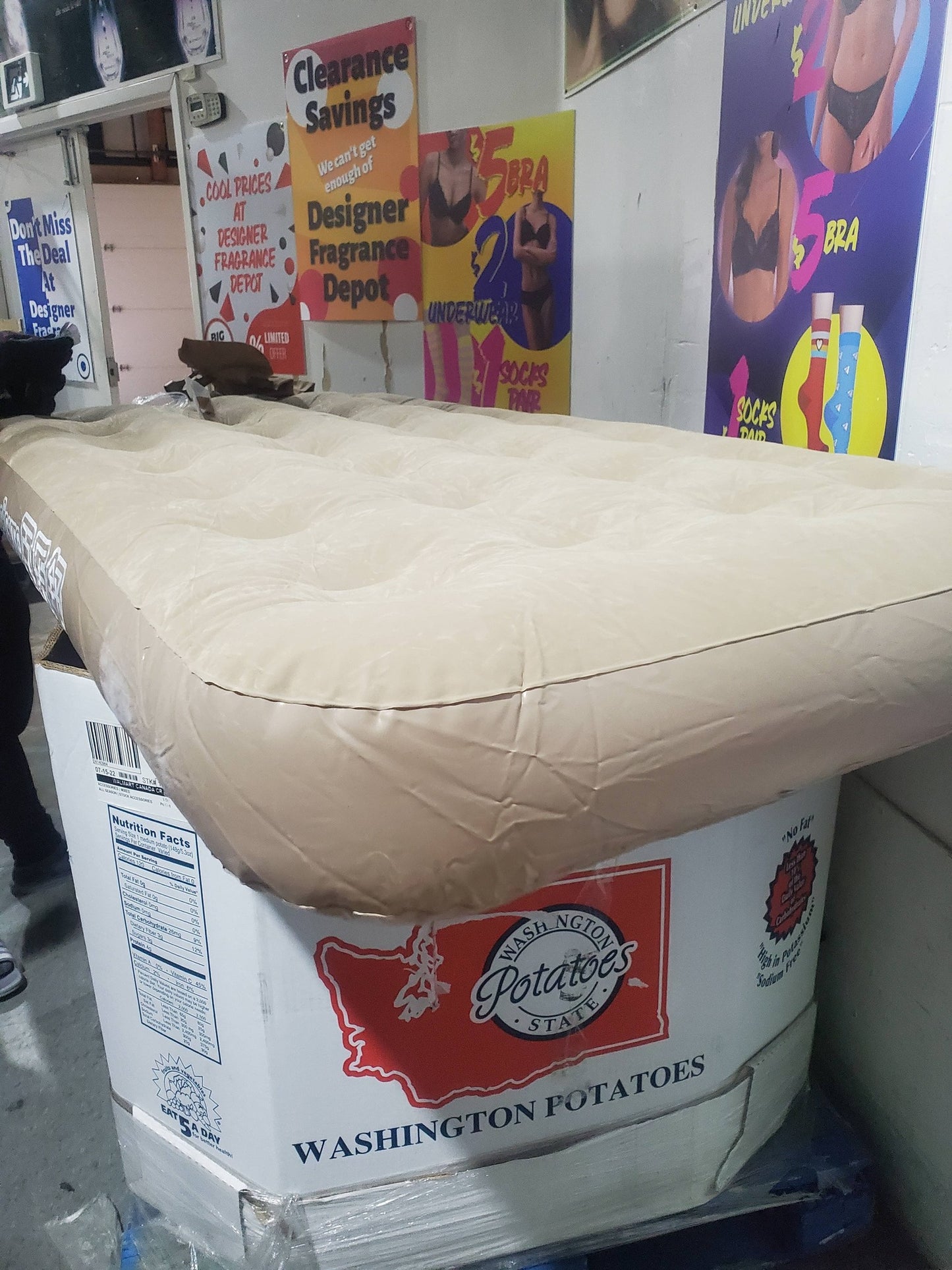 Battery Operated Portable Air Mattress