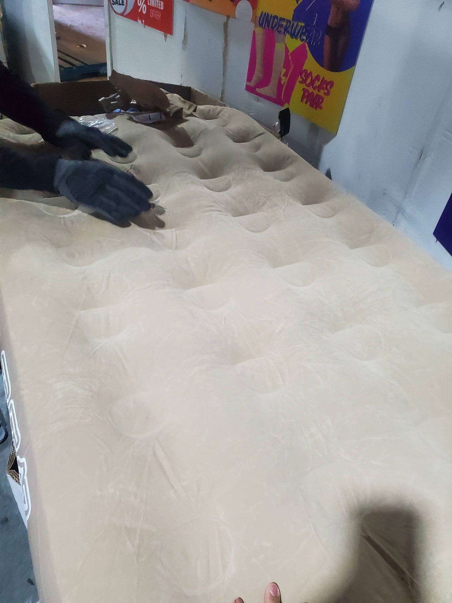 Battery Operated Portable Air Mattress