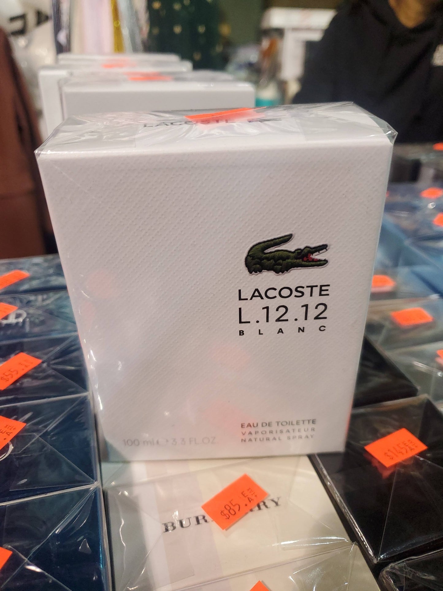 Lacoste L.12.12 Blanc – Eau de Toilette 100 ml (Men)
